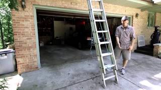 Safety Tips for extension ladder use courtesy of Minnesota Maintenance [upl. by Gnil]