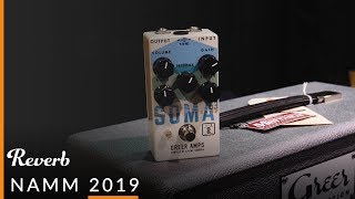 Greer Soma 63 Vintage Preamp Pedal at NAMM 2019  Reverb [upl. by Tarabar]