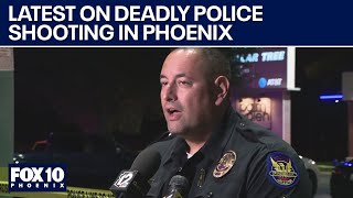 Suspect killed 2 Phoenix PD officers hurt  Press conference [upl. by Silas]