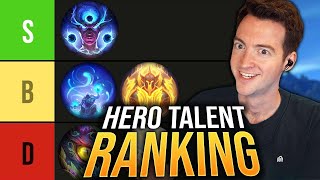 Healer Hero Talents RANKED  Who Has It BEST in The War Within Alpha [upl. by Senoj355]