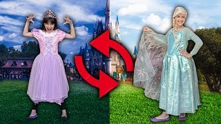 A PRINCESA MALVA VIROU A ELSA E ENGANOU OS AVENTUREIROS [upl. by Amyaj]