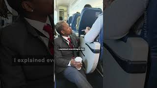 Delta Flight Attendant Comforts Passenger Experiencing Anxiety [upl. by Clymer]