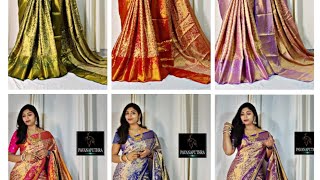 kanjivaram silk saree collection saree telugu kanjivaram silk fancy pattuviralvideo ytshorts [upl. by Sadoc]