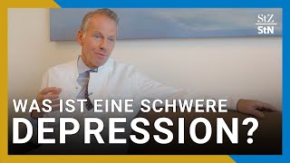 Ein Experte erklärt wann man von schwerer Depression spricht [upl. by Tacita]