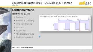 U632de StahlbetonAussteifungsrahmen Leistungsbeschreibung [upl. by Dnalwor908]