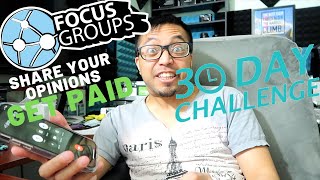 30 Day Challenge  Book A Focus Group Gig Everyday 30 Consecutive Days  How To Grind  Side Hustles [upl. by Verda]