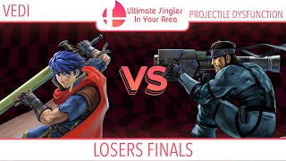 Vedi Ike vs Projectile Dysfunction Snake  Ult Singles In Your Area 102 Losers Finals [upl. by Gayl]