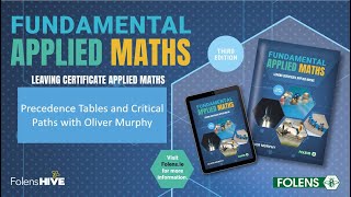 Oliver Murphy  Applied Maths Precedence Tables and Critical Paths [upl. by Ayom]