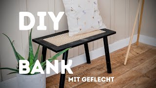 DIY BANK MIT WIENER GEFLECHT  HORST DIY [upl. by Philis]