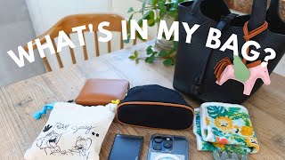 【What’s in my bag】休日にお出かけするバッグの中身👜 エルメスピコタン編  2024ver [upl. by Katzman]