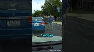 Reckless Driver Gets Instant Justice After Threatening Woman 😳 [upl. by Temhem]