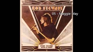 Rod Stewart  Maggie May 1971 HQLyrics [upl. by Ettezzus]