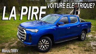 Maxus T90EV le premier pickup 100 électrique en France [upl. by Krug]