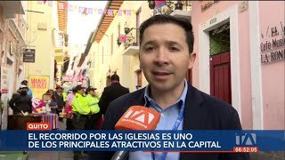 Varias actividades se realizarán en Quito durante el feriado [upl. by Noyar]