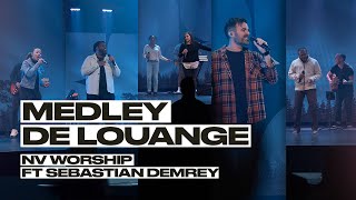 Bénis lÉternel ft Sebastian Demrey Le nom du Seigneur Tu es grand Seigneur  Medley de louange [upl. by Yelrebmyk]