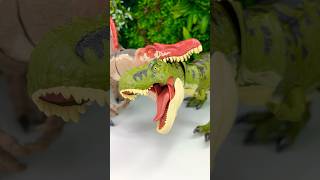 Spinosaurus Bites T Rex dinosaurs [upl. by Emmons558]