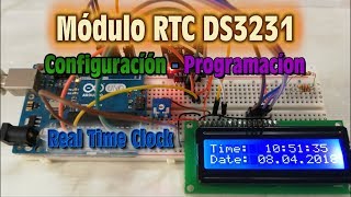 Real Time Clock  Modulo RTC DS3231  Configuracion y Programacion [upl. by Okubo]