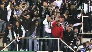 Beşiktaş Taraftarından Hakem Hüseyin Göçeke Küfür [upl. by Ettedanreb]