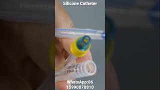 Silicone Foley Catheter For Hospital Use [upl. by Arvid]