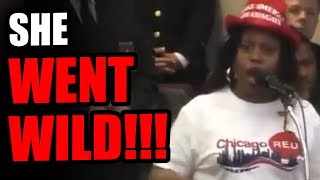 This is how ITS DONE Chicago woman tells Mayor to TAKE A HIKE [upl. by Lemay569]