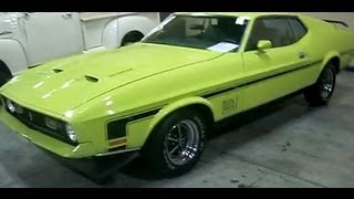 1972 Ford Mustang Mach1 Barrett Jackson Las Vegas 2011 [upl. by Nalda]