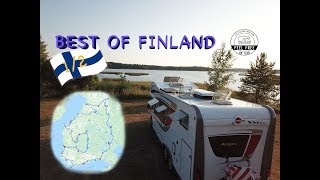 Mit dem Wohnmobil durch Finnland I RundreiseZusammenfassung Teil 1von2 [upl. by Llennor]