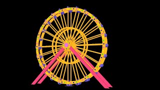 Maya Autodesk 2022  Rigging  Ferris Wheel  Unreal 5 [upl. by Nueovas955]