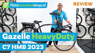 Gazelle HeavyDutyNL C7 HMB 2023  Best getest Elektrische schoolfiets van Gazelle [upl. by Sukramaj]