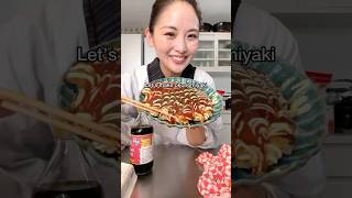 Japanese Mom Teach Okonomiyaki [upl. by Olpe]