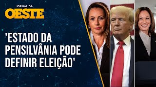 Primeira urna aberta nos EUA registra empate entre Trump e Kamala Harris [upl. by Hengel]