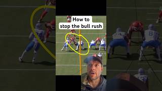 How To Stop The Bull Rush  NFL Offensive Line Breakdown [upl. by Tiemroth]