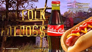 FALLOUT 76 Traveling West Virginia EP1 Hillfolk HotDogs [upl. by Nies]