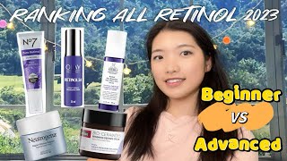 Ranking the BEST Retinol Skincare in 2023 KiehsNo 7OlaySwisse SkincareNeutrogenaRenaampEmma [upl. by Nakre]