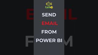 Send email from within the visual in Power BI by taik18 [upl. by Reibaj363]