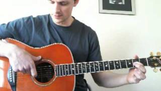 How to tune your guitar to ECDGAD  Andy Mckee tuning [upl. by Soinotna680]