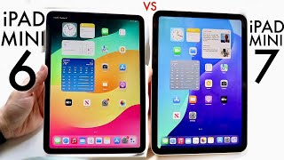 iPad Mini 7 Vs iPad Mini 6 Comparison Review [upl. by Atsejam]