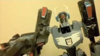 Transformers Stopmotion Animated Shockwave VS Bumblebee Parody [upl. by Sell]