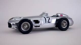 MercedesBenz W196R 18 scale model kit [upl. by Dinsmore645]