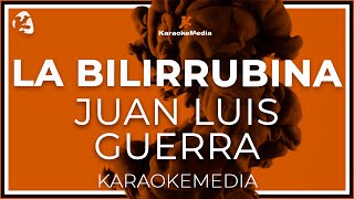 Juan Luis Guerra  La Bilirrubina LETRA INSTRUMENTAL KARAOKE [upl. by Aveneg]