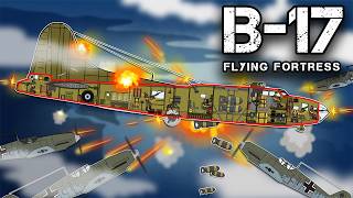 The WW2 B17 quotFlying Fortressquot [upl. by Sim]