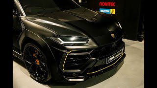 Lamborghini Urus with Novitec Esteso Widebody [upl. by Ydnem]