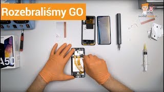 Samsung A7 SMA750F Teardown Wymiana wyświetlacza  Demontaż disassembly  NaprawTelefonpl [upl. by Ahsikahs]