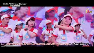 Vui Bước Đời Chứng Nhân Karaoke Tone Nam Sáng Tác  Dương Nhân [upl. by Avehs982]