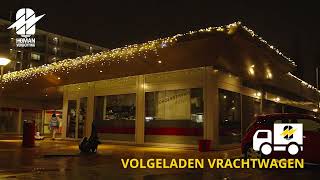 Kerstverlichting Bankrashof in Amstelveen [upl. by Toby]