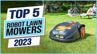 Top 5 Best Robot Lawn Mowers 2024 [upl. by Donielle936]