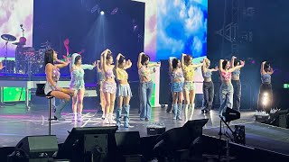 TWICE  Alcohol Free The O2 Arena London 4K 60fps  080923 [upl. by Adallard]