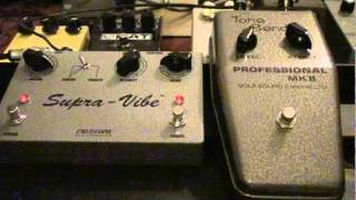 Castledine Electronics Supra Vibe amp a DAM Sola Sound tone bender Professional MK2 2 [upl. by Golliner]