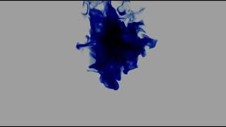 Blender ink drop VFX Blender 36 [upl. by Lemrahc]