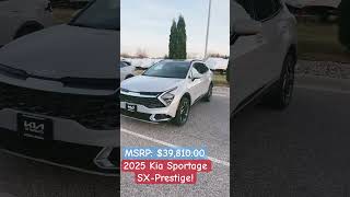 2025 Kia Sportage SXPrestige AWD  Wolf Gray [upl. by Pilif710]