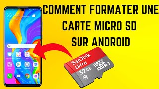 Comment formater une carte Micro SD dans un téléphone Android [upl. by Litha]